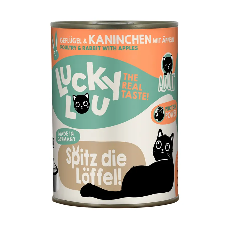 Lucky Lou Adult Geflügel/Kaninchen 400 g Kracherpreis